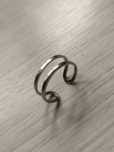 Conjunto de anillos circulares Punk para mujer, Hiphop/Rock, accesorios de dedo con índice de apertura, hebilla de junta, joyería