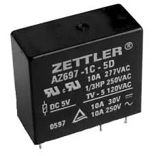 

RelÃ¨ ZETTLER AZ697-1A-12D 12 V-10A
