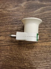 Eu-Plug-Adapter Socket Base-Lamp Power-On-Off-Control-Switch E27 with 1pcs