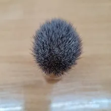 1PC profesional de los hombres brocha de afeitar con mango de madera de Nylon puro para hombres de limpieza de máscara cosméticos herramienta