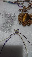 Aros de 8-40mm de diámetro redondo, conectores de cables para pendientes, anillos cerrados para DIY, fabricación de joyería de colgantes, suministros, accesorios, 20-50 Uds.
