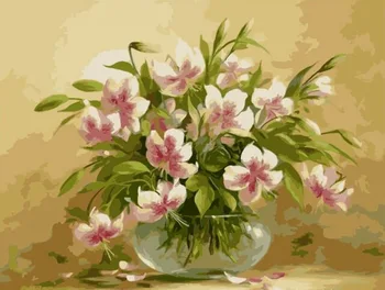 

Painting by Numbers Premium: Forest Violets