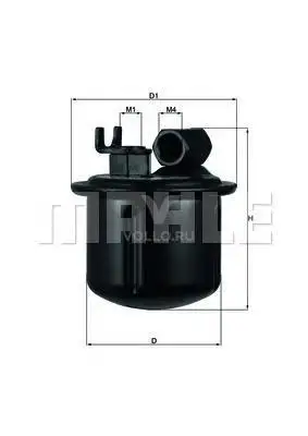 KNECHT KL183 Фильтр топливный ROVER 200/400/H0NDA