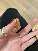 CANNER de Plata de Ley 925 Pendientes de argolla plateados moda Punk Hiphop remache Pendientes para las mujeres gótico joyería Pendientes de botón Pendientes orecchini