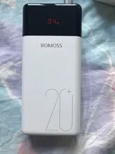 ROMOSS-Banco de energía LT20Plus, batería externa de 20000 mAh QC PD 3,0 de carga rápida, Banco de energía de 20000 mAh para Xiaomi y iPhone