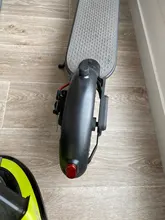 Guardabarros trasero, soporte, gancho y luz trasera para patinete eléctrico Xiaomi M365