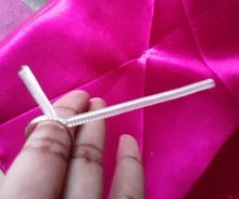 Diseño de Fashin, 10CM, 4 piezas, bricolaje, transparente, Vintage, espiral, tamaño del anillo, protector, reductor, herramientas y equipos de joyería