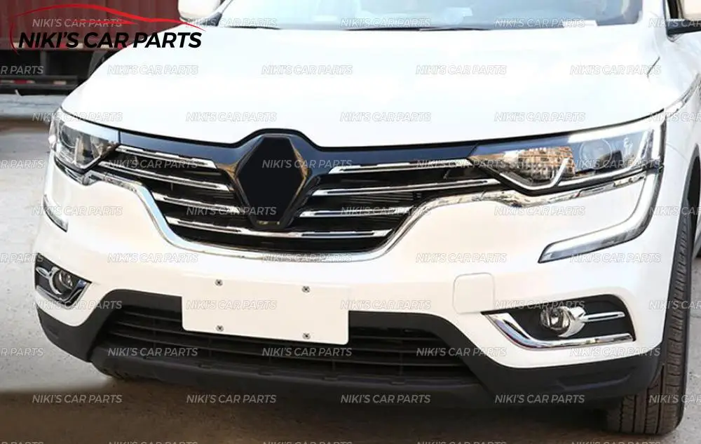 Накладки на передние противотуманные фары для Renault Koleos-ABS пластик 1 комплект/2 шт. формовочные украшения автомобиля Стайлинг