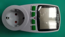 HiDANCE-medidores de potencia CA 220v, medidor de energía digital, medidor de vatios, UE, Analizador de toma de medición de coste de electricidad