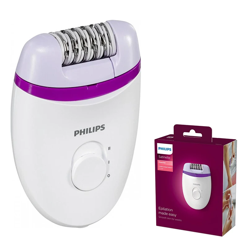Philips Bre255 Безболезненный электрический эпилятор для женщин Бритва тела Триммеры