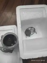 Cubierta de carcasa de Metal para cámara CCTV, CY-C1010A, con tuerca independiente y anillo a prueba de agua, bricolaje