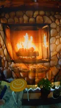Hanging-Cloth Tapestry Fireplace Wall Home-Decoration Polyester Cool And Thin Warm Bookshelf-Style