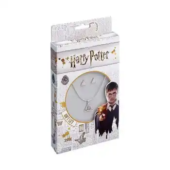 

Set pendant and earrings Deathly Hallows Harry Potter