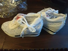 Zapatillas de deporte con encaje transpirable y plataforma para mujer, zapatos deportivos, informales, cómodos y transpirables para verano, novedad de 2020, gran oferta