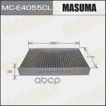 Салонный Фильтр Masuma Угольный Renault/ Megane Iii/ V1600 08-(1/40) Masuma арт. MCE4055CL