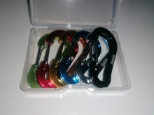 Booms Fishing CC1-ganchos de mosquetón pequeños de acero, accesorios de pesca multiherramienta para acampar al aire libre, 6 uds.