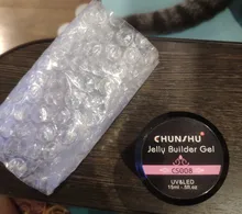 Nuevo Semi Arte para uñas transparente jalea Gel UV uñas 15ml camuflaje Color sólido francés la rápida construcción las uñas de Gel de Color