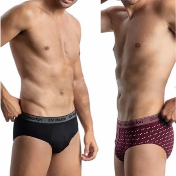 

DON ALGODÓN, Pack X2 Slip para Hombres, 93% Algodón 7% Elastano, de la mejor calidad y comfort.