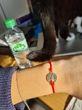 2 unids/set corazón Árbol de la vida encanto pulseras uno para ti, uno para mí cadena negra trenzado pulsera de pareja para hombres mujeres Tarjeta de deseos