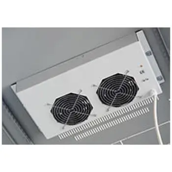 

The CASE-FAN2-ST-2 group of fans ceiling without thermostat for Rack 19 ''Gray