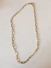 PerisBox 4 tamaños con collares de cadena círculo dorado collares gargantilla para mujer minimalista collar de joyería Vintage