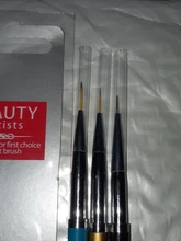 3 unids/set delineador para decoración de uñas pintura bolígrafo 3D consejos de acrílico DIY pinceles para Gel UV dibujo de línea de red manicura herramientas
