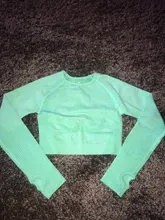 2020 nuevo sin costuras Yoga camisas de manga larga Camisas de mujer para mujeres Yoga deportes entrenamiento paño de gimnasio de entrenamiento Tops camisas deportivas