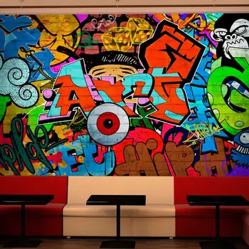 

Wall mural-Graffiti art - 150x105 cm