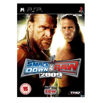 

Wwe Smackdown Vs Raw 2009 Psp video games Thq Wrestling and Wrestling age 16 +