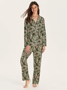 

Patterned Viscose Pajamas set