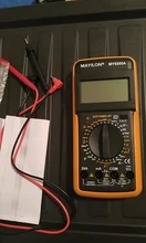 Multímetro Digital profesional DT9205A, medidor Manual de rango de voltaje, valores eficaces verdaderos, probador de transistores, herramienta de electricista