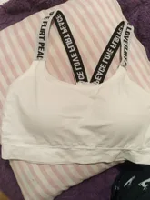 Sujetador de tipo Top deportivo para mujer, Top de alto impacto para gimnasio, Fitness, Yoga, correr, almohadilla, tanque de ropa deportiva, Tops, Bralette deportivo de realce