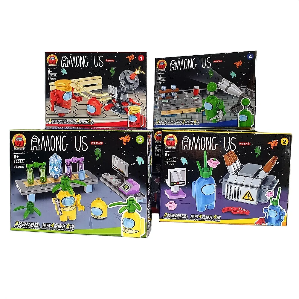 Designer among US 82283 set of 4 different sets compatible with Lego 344 items from 6 years toys for children educational амонг AU |