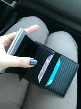 Bycobecy 2021 tarjeta de crédito titular de la cartera de las mujeres de los hombres de Metal RFID Vintage bolso de cuero de poliuretano Crazy Horse Banco titular de caso