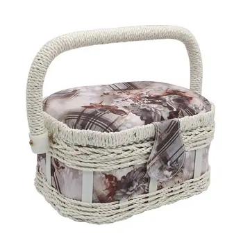 

Ly1632s small box, decorative, brown flowers, 17*12*9,5 cm