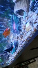 Large Aquarium Decoration Shipwreck Fish-Tank-Decor Boat Plactic Air-Split