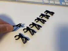 Micrófono Universal Lazo de la solapa Clip Mini abrazadera portátil usado para cuello de camiseta 634A