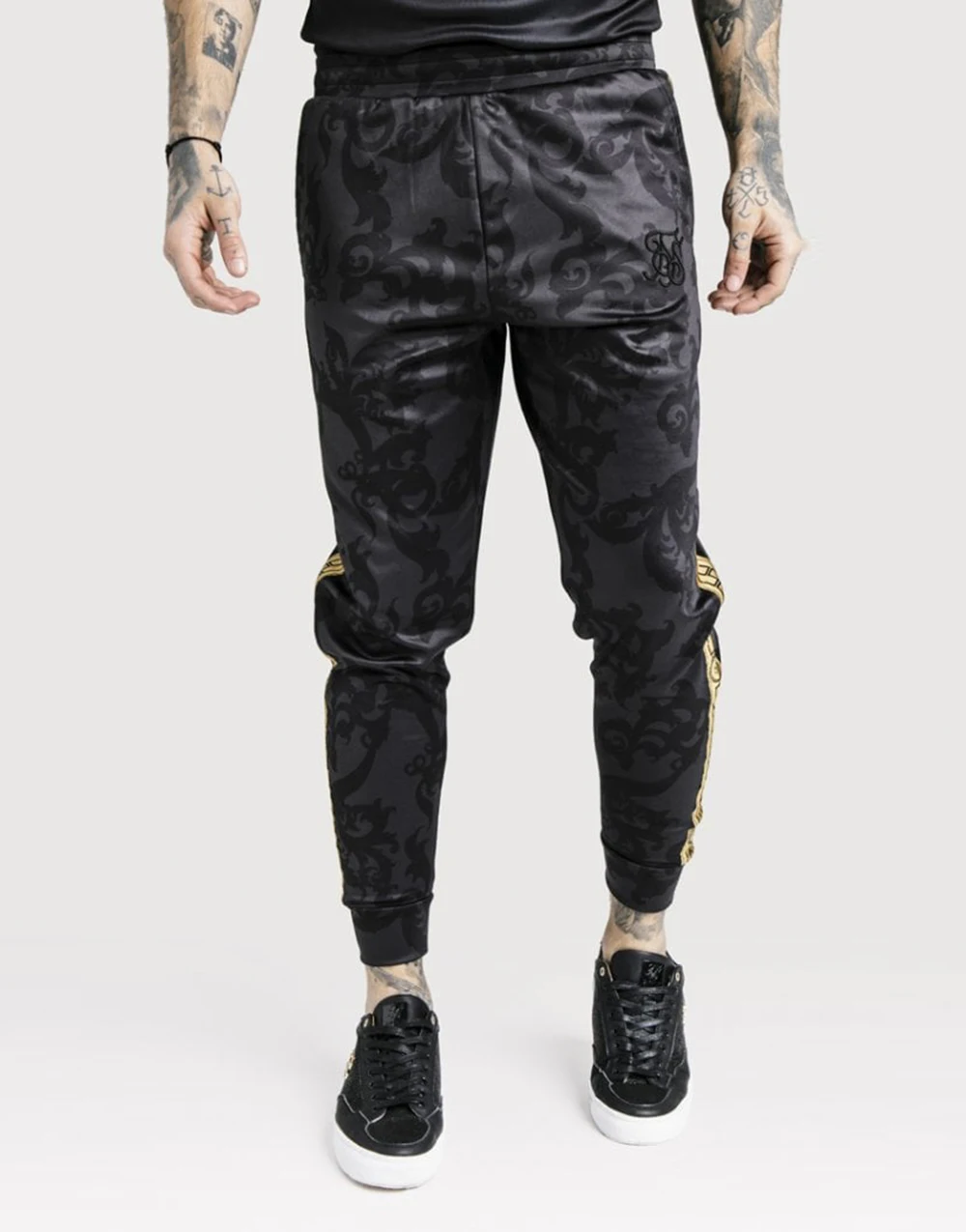 SikSilk x Dani Alves Vapour спортивные брюки-черный