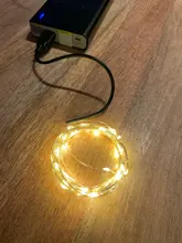 Led-String-Lights Garland Photo-Clip Christmas-Decoration Battery-Operated Xmas Wedding