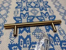 KAK Zinc Alloy Pearl Gold Cabinet Knobs Kitchen Door Handles Drawer Cupboard Door Handle