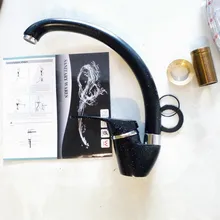 Mixer Tap Faucets Kitchen-Sink-Faucet Water-Sink Brass Hot-And-Cold-Water-Mixer Single-Handle