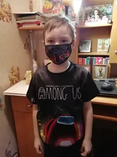 Juego entre nosotros máscara chico algodón adulto Impostor boca máscara a prueba de polvo para chico s chicas polvo lavable-protección a prueba de máscara