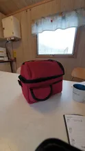 Fiambrera portátil aislada para niños y adultos, bolsa de Picnic de trabajo, fiambrera de almacenamiento de alimentos, 8L /BL15