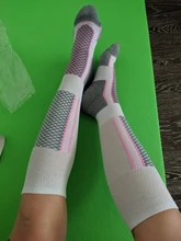 Ski-Socks Cycling Snowboard Skiing Sports Women High-Elastic Cotton Thick Moisture-Absorption