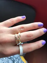 Anillos de apertura de tres piezas de estilo gótico para mujer, joyería de moda europea y americana, anillo Sexy para fiesta de boda, 2021