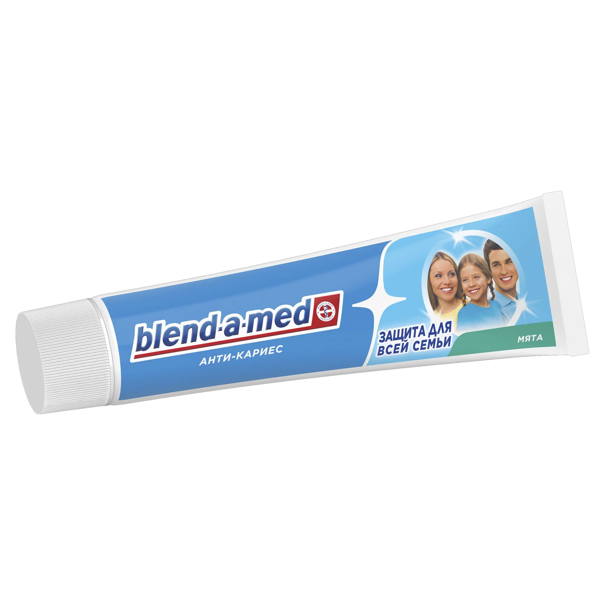 Зубная паста Blend-a-med Анти-кариес Защита для всей семьи, Мята, 100 мл