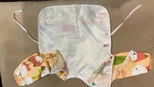 Babero de manga larga para bebés, accesorio de ropa de protección para niños, bufanda para infante, bandana con mangas, babero para bebé a prueba de agua, lavable