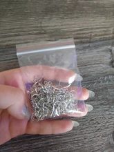 Accesorios de joyería Diy, ganchos para pendientes de tono dorado/plateado/bronce/plateado de 20x18mm