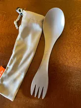 Titanium Spoon Tableware Fork Ultralight Tito Outdoor Camping Picnic Pure