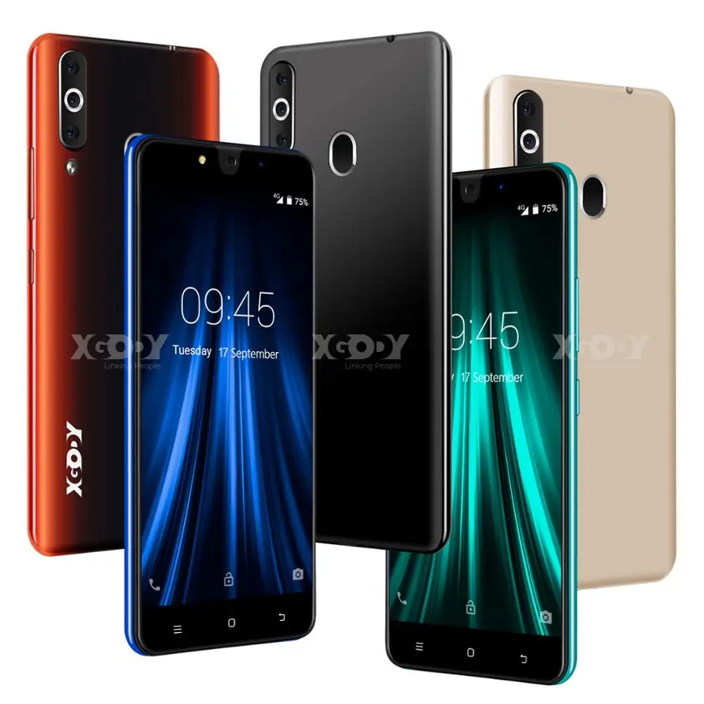 XGODY K20Pro смартфон с 5 дюймовым дисплеем четырёхъядерным процессором MTK6737 ОЗУ 2 Гб